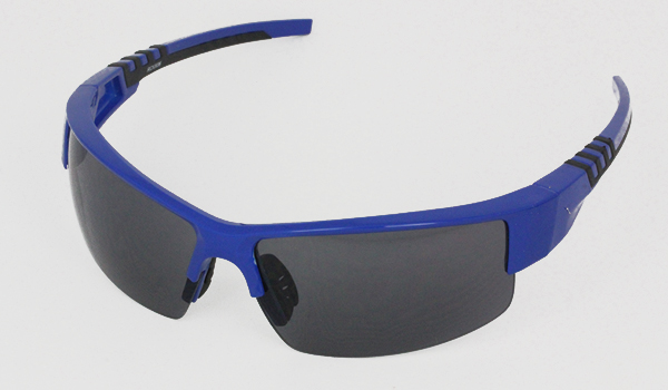 Blå golfsolglasögon