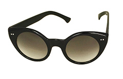 Svarta cateye solglasögon vintage look