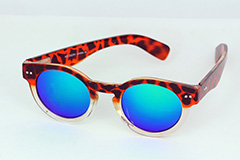 Solglasögon i transparent sköldpaddsfärg - Design nr. 1136