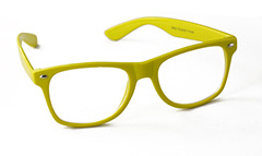 Wayfarer glasögon i gult