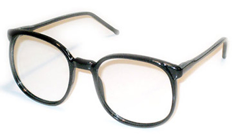 Coola retro-glasögon utan styrka