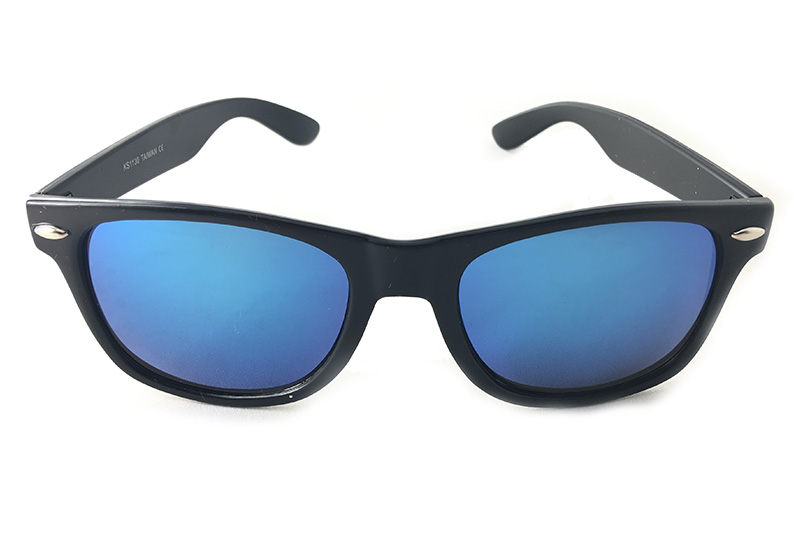 Wayfarer solglasögon med blått glas - sunlooper.se - billede 2