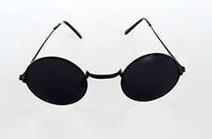 Barnsolglasögon i svart Lennon-design - Design nr. 3209