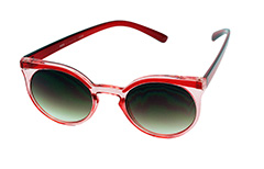 Transparenta / Röda solglasögon - Design nr. 1022