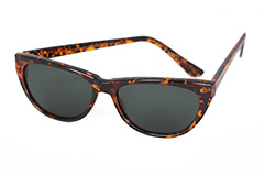 Sköldpaddsbruna cateye solglasögon - Design nr. 1169