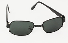 Svarta solglasögon i metall - Design nr. 3001