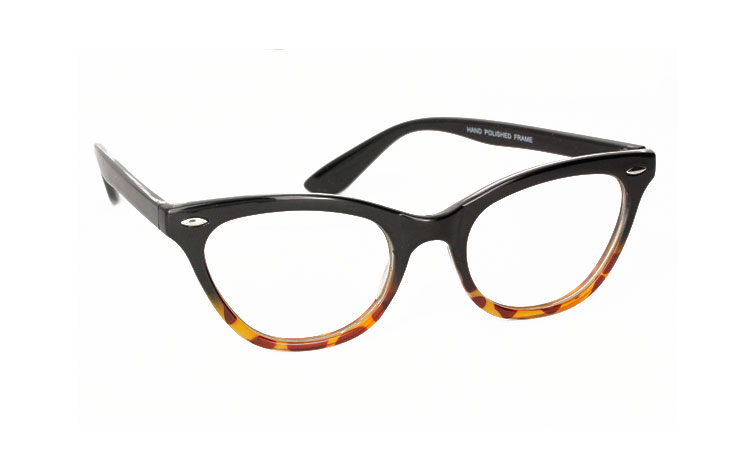 Cateye glasögon utan styrka - Design nr. 3023