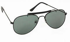 Svarta solglasögon i Aviator-modell - Design nr. 3030