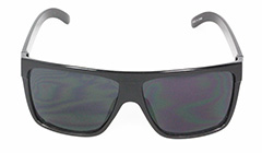 Svarta enkla solglasögon med rå look - Design nr. 3084
