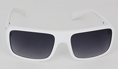 Vita solglasögon i lyxig design - Design nr. 3092
