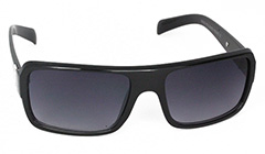 Svarta solglasögon med metalldetalj - Design nr. 3093