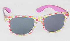 Solglasögon till barn med rosa skalmar - Design nr. 3099
