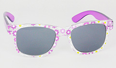 Solglasögon till barn med blommor - Design nr. 3102