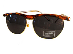 Clubmaster solglasögon i sköldpaddsbrunt - Design nr. 319