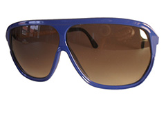 Blå millionaire-solglasögon - Design nr. 331