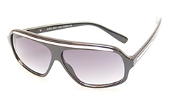 Svarta Aviator / millionaire-solglasögon - Design nr. 388