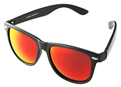 Wayfarer solglasögon med multifärgat glas - Design nr. 394