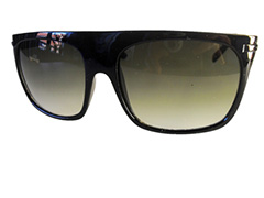 Enkla svarta solglasögon - Design nr. 572
